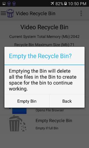Video Recycle Bin screenshot 8