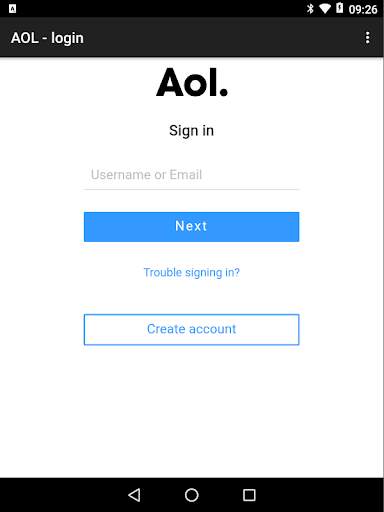 Webmail for AOL скриншот 1