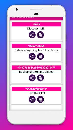 Secret Codes for Lg Mobiles Free screenshot 3