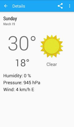 Weather screenshot 5