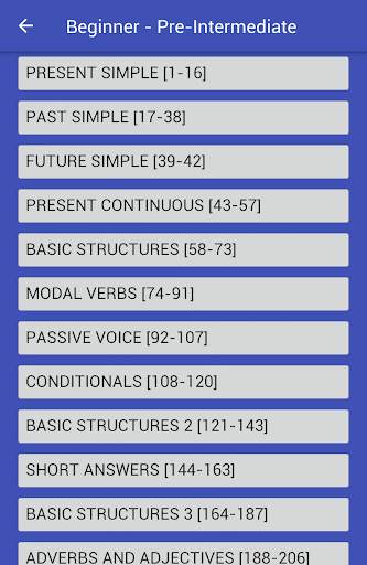 5555 English Grammar Tests screenshot 1