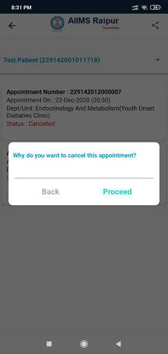 AIIMS Raipur Swasthya screenshot 7