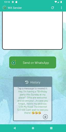Send Message To Many Contacts (for WhatsApp) screenshot 3