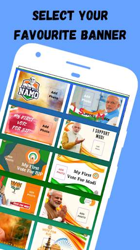 Banner Maker & Modi Quotes [HD] Photo Frames screenshot 3