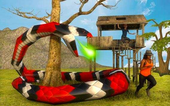 Hungry Anaconda 3D Snake Sim 2018-Naagin Games screenshot 4