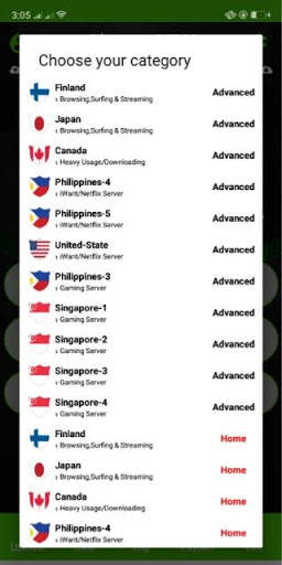 GHORNET VPN PLUS screenshot 5