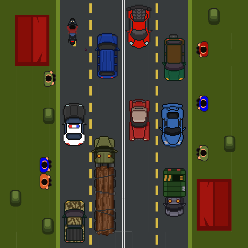 Dodgy Traffic - Free Offline Traffic Racing Game icon