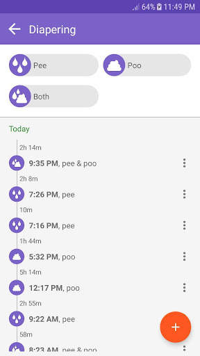 Baby tracker - feeding, sleep screenshot 6