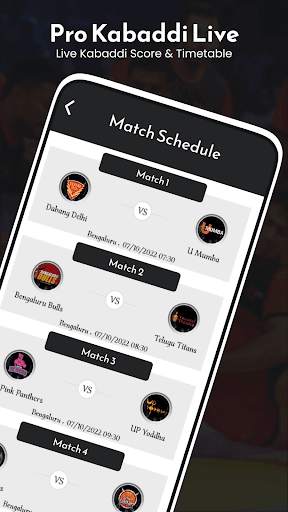 Pro Kabaddi Live TV Streaming screenshot 2