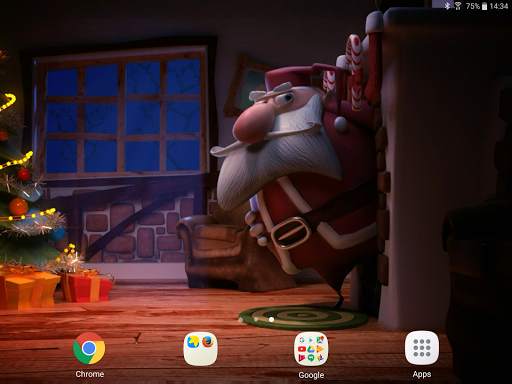 Santa Claus New Live Wallpaper screenshot 9
