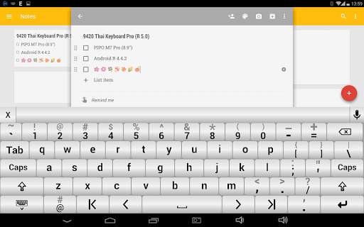 9420 Thai Keyboard स्क्रीनशॉट 14