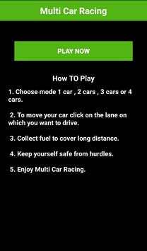 Multi Car Racing screenshot 1