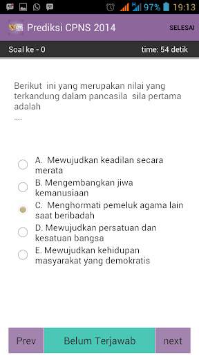 Prediksi CPNS 2015 screenshot 13