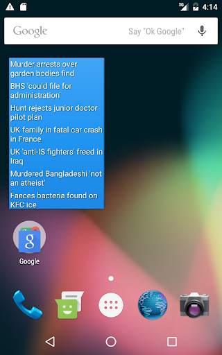 Minimal News Feed Widget screenshot 6
