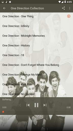 One - Direction  (MP3) screenshot 3