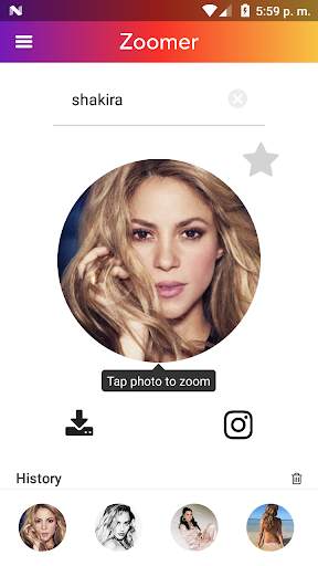 Zoomer - Instagram big profile pics in HD InstaDP screenshot 1
