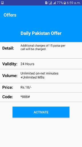 All Call Packages of Pakistan screenshot 6