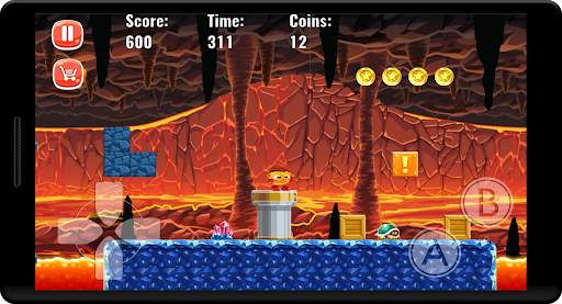Super Jake -  Adventure World Platform screenshot 1