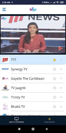 Tego TV screenshot 1