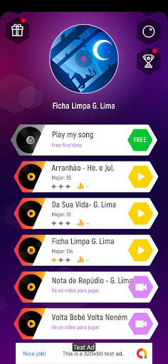 piano tiles hop sertanejo screenshot 1