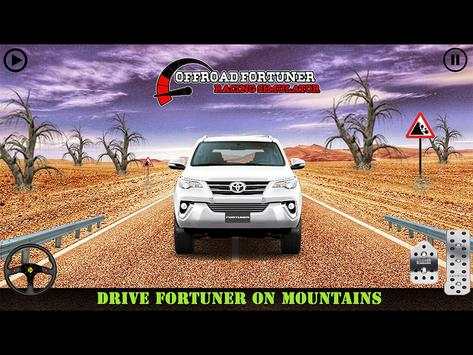 Offroad Prado Car Driver Fortuner Racing Simulator screenshot 6