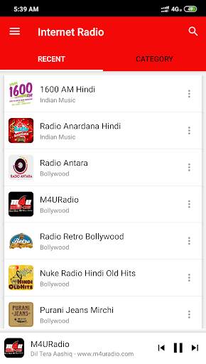 Internet Radio India - Live Stations screenshot 2