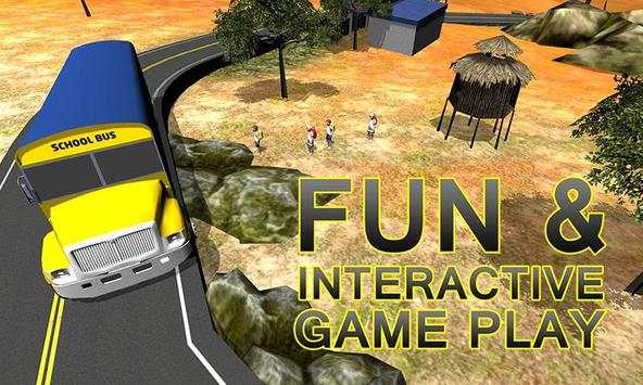 Off-Road School Bus Simulator screenshot 2
