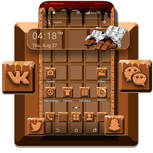 Chocolate Bar Theme Launcher 2.2.2