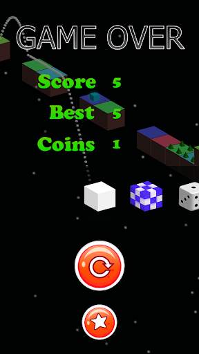 Jumping Game | Cube Jump Mega Ramp | Space Game screenshot 3