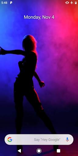 Dancing Girl Video 4K for Lock Screen screenshot 2