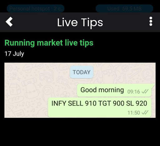Intraday Tips screenshot 2