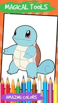 Kids Coloring for Pokemon screenshot 2
