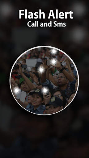 Flash on Call & SMS, Flashlight Alert Bright Torch screenshot 8