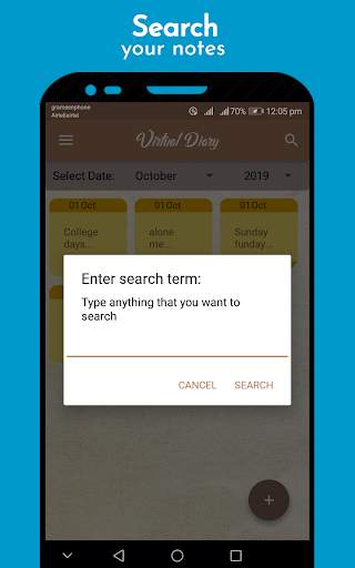 Virtual Diary - Free Notepad, Diary With Lock,Todo screenshot 5