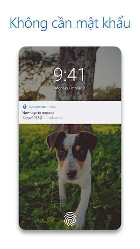 Microsoft Authenticator screenshot 2