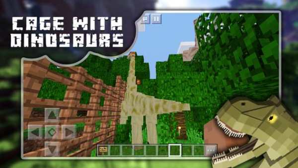 Jurassic World New Adventure Mini-game. Map MCPE screenshot 2