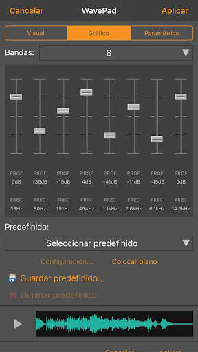 WavePad, editor de audio screenshot 3