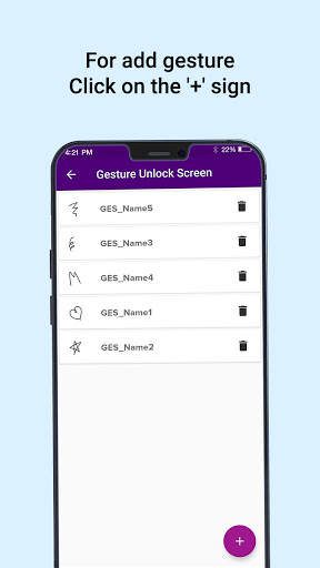 Gesture Unlock Screen: Lock Screen by Gesture screenshot 4