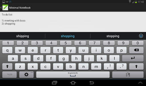 Minimal Notepad - Light Notepad App screenshot 5