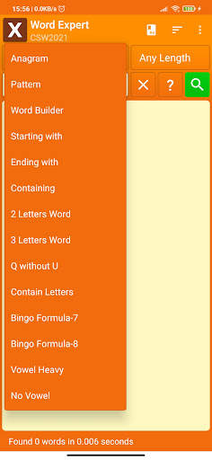 Word Expert (for SCRABBLE) screenshot 7