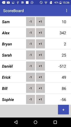 Scoreboard multiple players screenshot 6