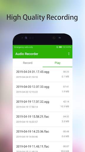 Audio Recorder - Voice Recorder screenshot 2