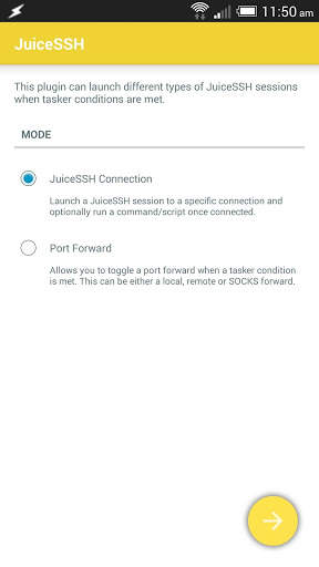 JuiceSSH Tasker Plugin screenshot 1