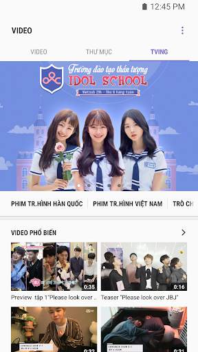 Samsung Video Library screenshot 1