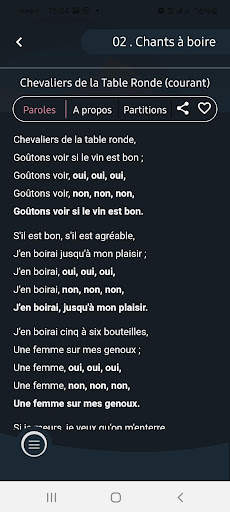 CANTO mon carnet de chants screenshot 1