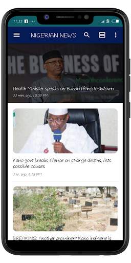 NIGERIA BREAKING NEWS APP: NIGERIA NEWSPAPERS screenshot 5