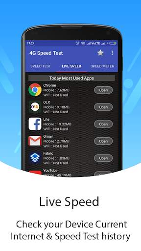 4G Speed Test & Meter screenshot 2