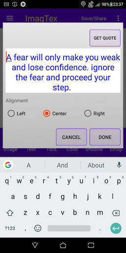 ImagTex - Text On Photos screenshot 4
