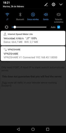 VPN2Share Share VPN (No root) screenshot 2