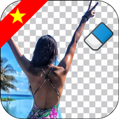 Delete background image icon